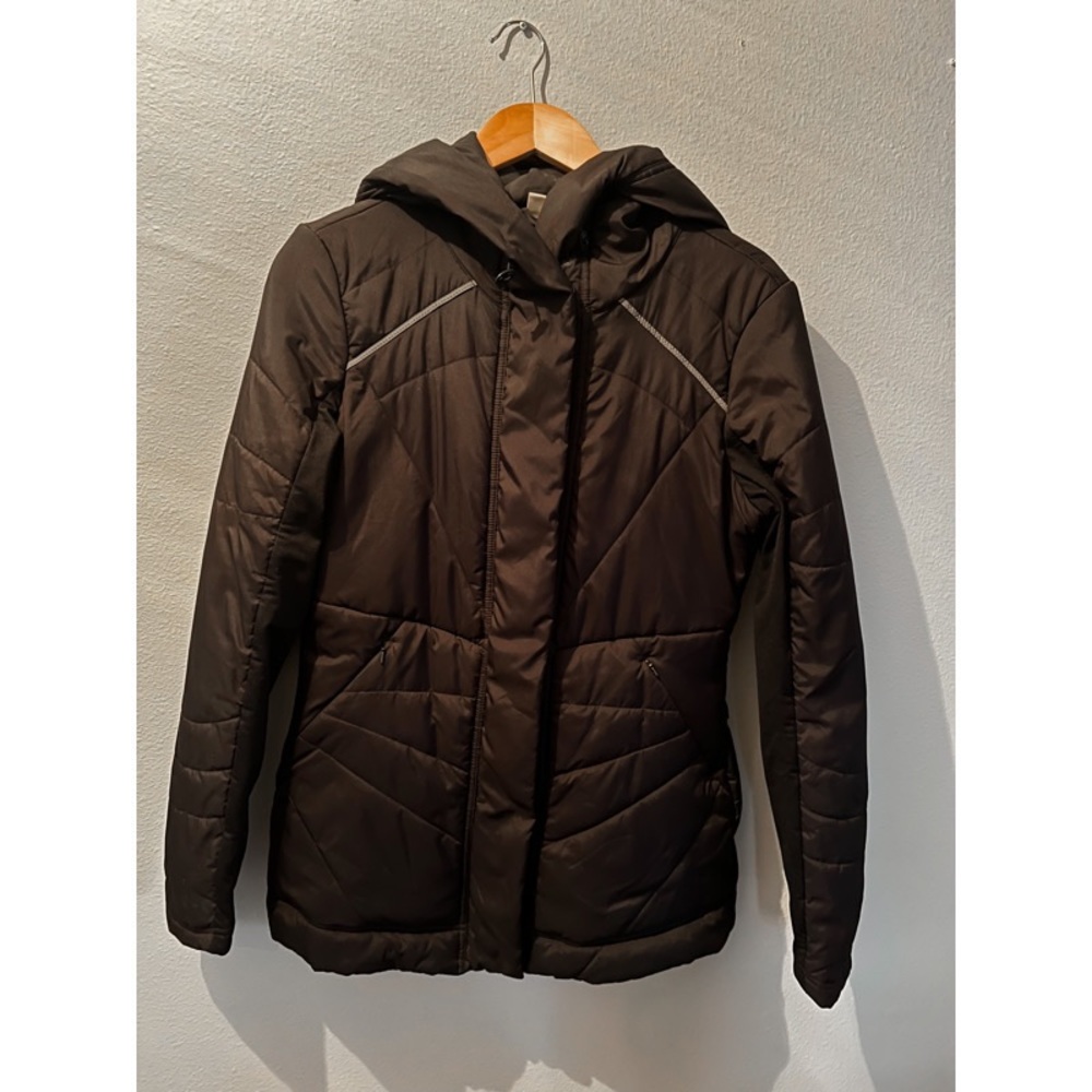 Z By Zella Women’s Quilted Long Hooded Puffer Jacket